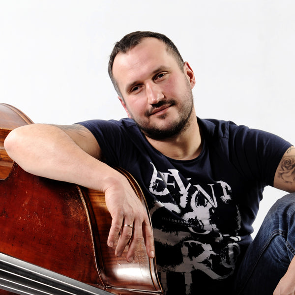 Donat Zamiata with double bass