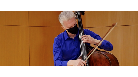 Schubert — Arpeggione Sonata, Mov. 1: Played by Timothy Cobb, Double Bass