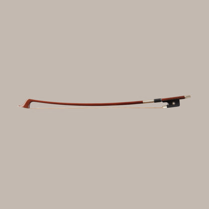 L.  Morizot c.1950 Double Bass Bow - full length bow on a beige background