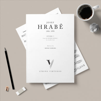 Hrabe — Etude 7 & 17 from 86 etudes Book: Donat Zamiara — PDF Sheet Music