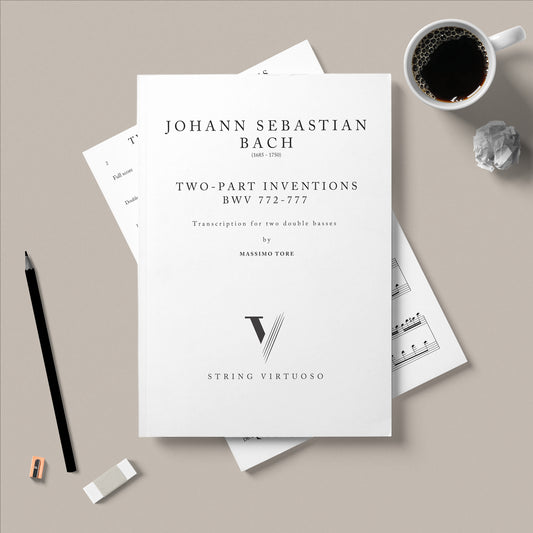 Bach JS — Two-Part Inventions BWV 772-777: Massimo Tore — PDF Sheet Music