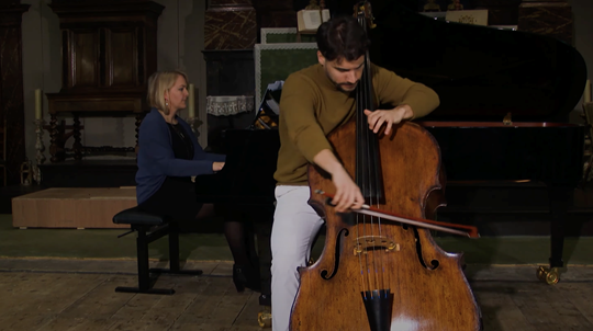 Koussevitzky — Four Pieces - Humoresque: Played by Luis Cabrera, Double Bass
