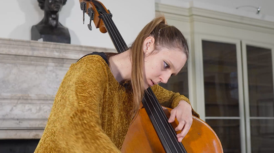 Mozart - Ave Verum Corpus: Tutorial by Valentina Ciardelli, Double Bass. Part 2 of 2