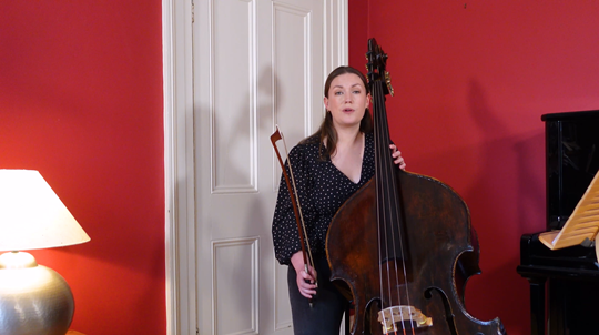 Boag - Nine Lyrical Pieces, [First Steps]: Tutorial with Aisling Reilly, Double Bass. Part 1 of 30