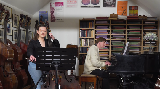 Boag - Nine Lyrical Pieces, [Marching Along]: Played by Aisling Reilly, Double Bass