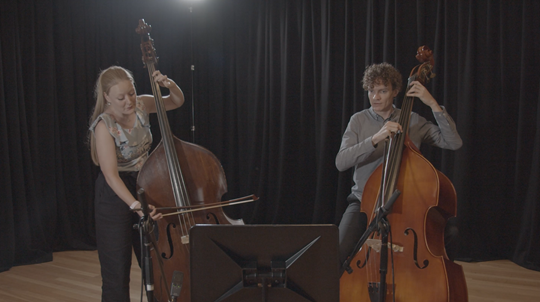 Dean — Lockdown Miniatures No. 3, [No. 1]: Played by Phoebe Russell and Justin Bullock, Double Bass