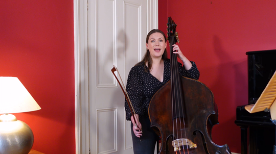 Boag - Nine Lyrical Pieces, [More Steps]: Tutorial with Aisling Reilly, Double Bass. Part 5 of 30