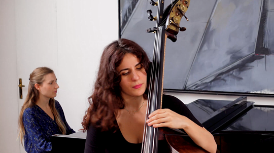 Brahms — Cello Sonata No. 1, Mov. 1: Played by Lorraine Campet, Double Bass