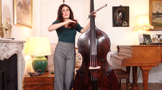 Bach — Cello Suite No. 1: Tutorial with Lorraine Campet, Double Bass. Part 1 of 7 (BWV 1007: 1. Prelude)