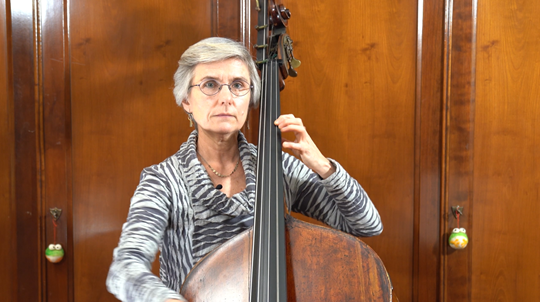 Paxton — Sonata: Tutorial with Cathy Elliott, Double Bass. Part 1 of 4