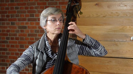 Bach — Polonaise in D minor: Played by Cathy Elliott, Double Bass
