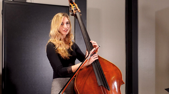 Rachmaninov — Vocalise: Tutorial with Alessandra Avico, Double Bass. Part 1 of 2
