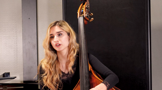 Rachmaninov — Vocalise: Tutorial with Alessandra Avico, Double Bass. Part 2 of 2